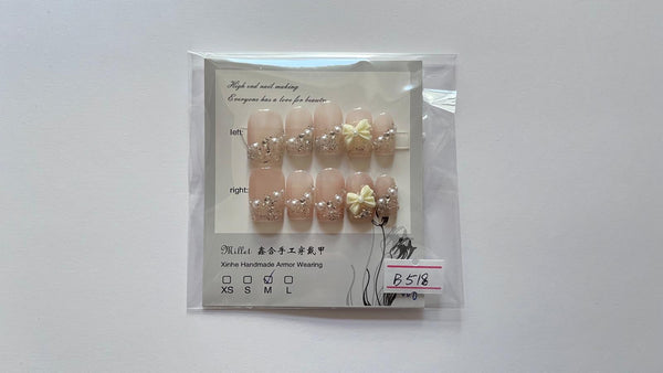 1 set Fake / False Press On Nails B518