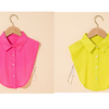 B631 / Yellow Fake Collar, False Collar, Removable Collar
