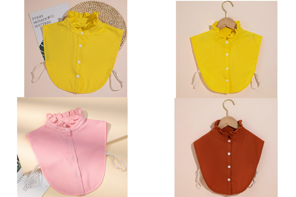 Pink Fake Collar, False Collar, Removable Collar  B632(K)