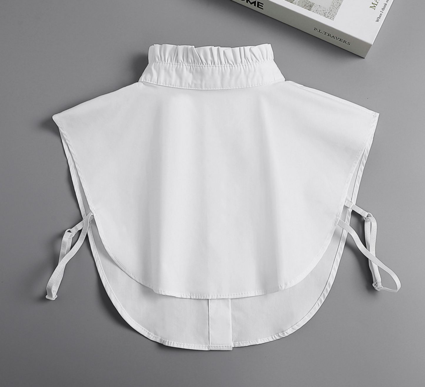 40cm, 45cm / Pure White Fake Collar, False Collar, Removable Collar   B635(K)