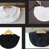 B650 / Off White, Black / Fake Collar