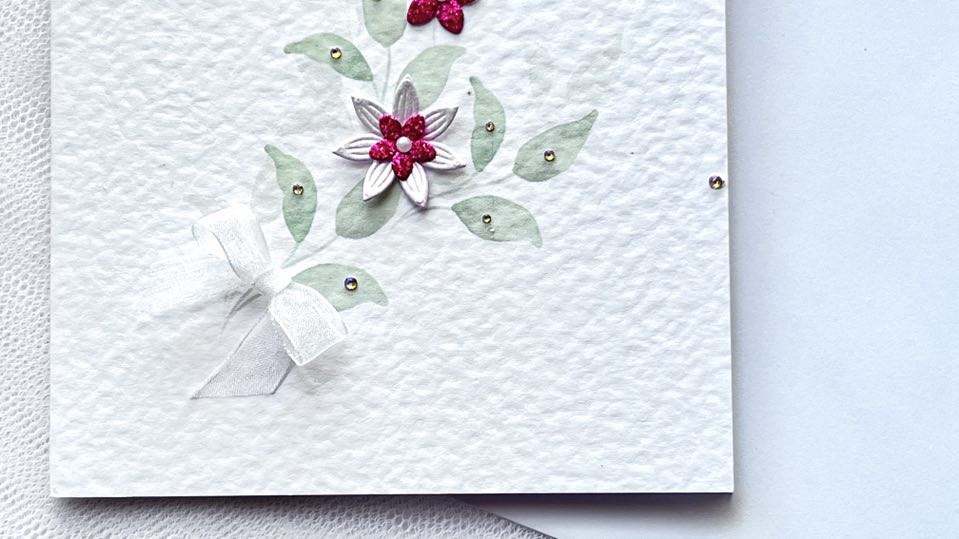 Luxury Personalised Handmade Birthday Card with Envelope C652