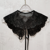 B822(P)-small Fake Detachable Chiffon Lace Collar, False Collar, Removable Collar