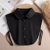 B678 / Black Fake Collar, False Collar, Removable Collar