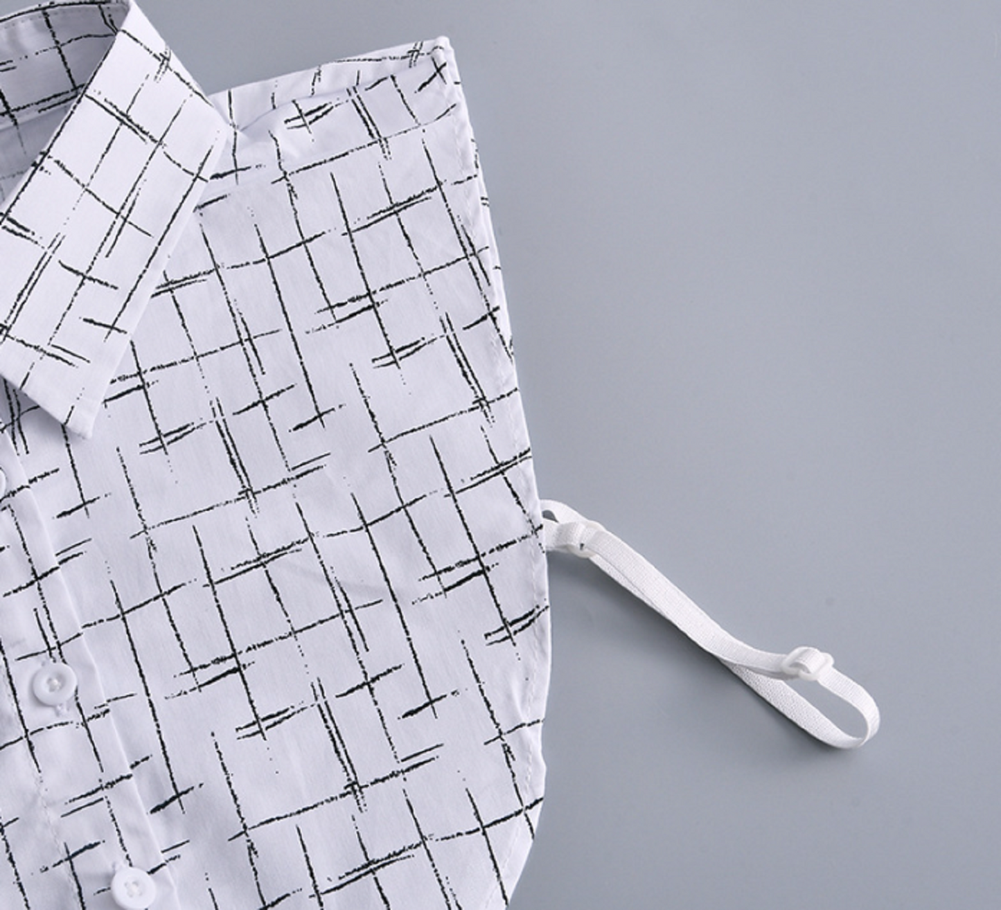 Pure White Fake Collar, False Collar, Removable Collar   B685(K)