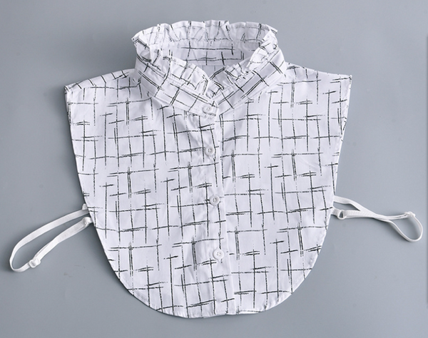 Pure White Fake Collar, False Collar, Removable Collar   B685(K)