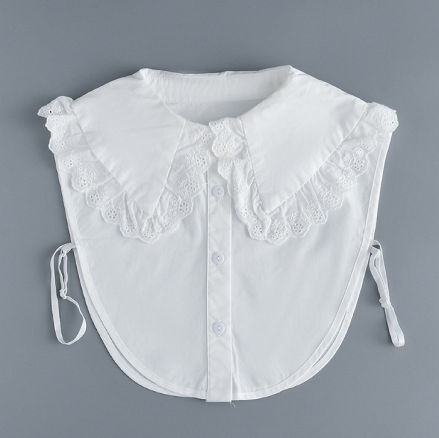 B693 / Off White / Detachable Collar, False Collar, Removable Collar