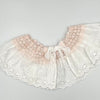 B695(K)-small / Off White Fake Lace Collar, False Collar, Removable Collar