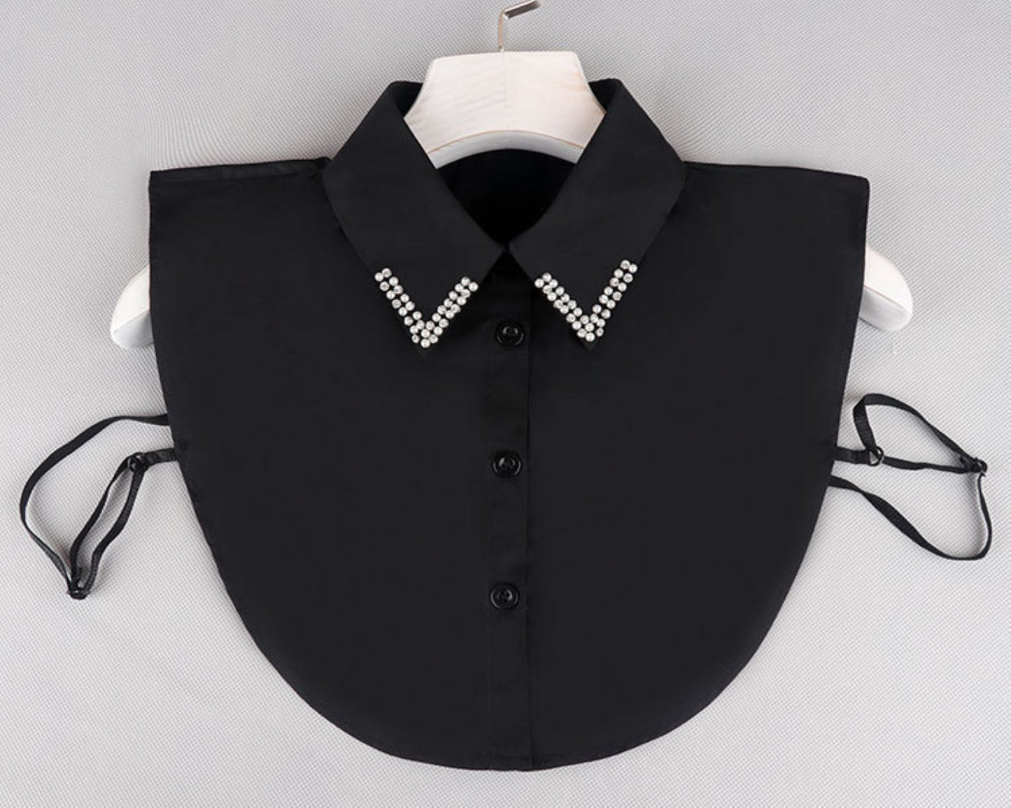 Pure White, Black / Fake Collar, False Collar, Removable Collar  B803(E)