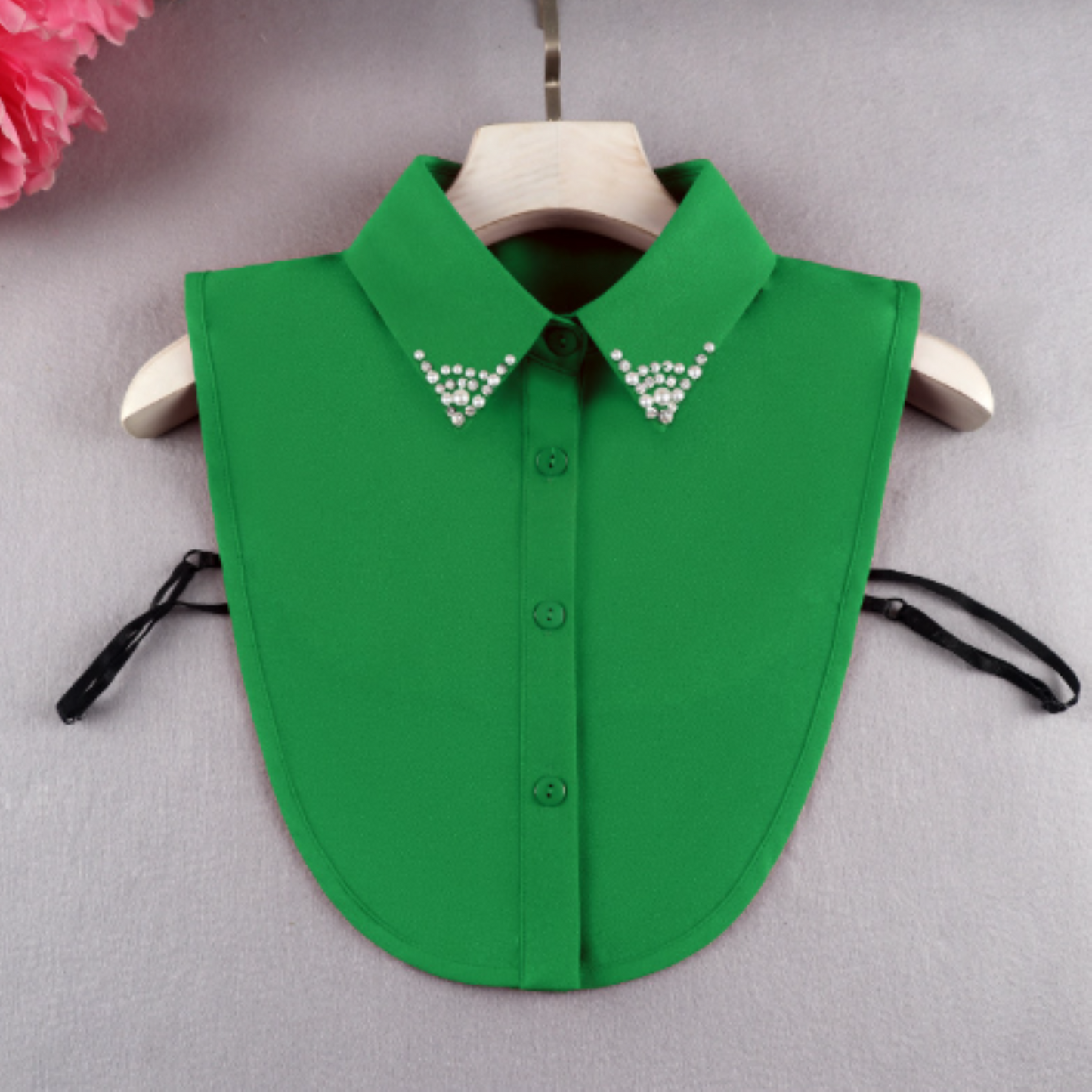 B808 (Point) / Chiffon Point Fake Collar, False Collar, Removable Collar