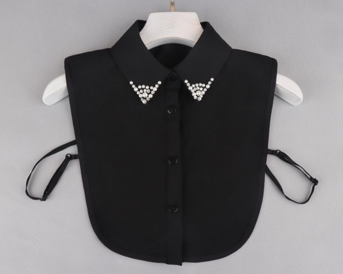 B808 (Point) / Chiffon Point Fake Collar, False Collar, Removable Collar