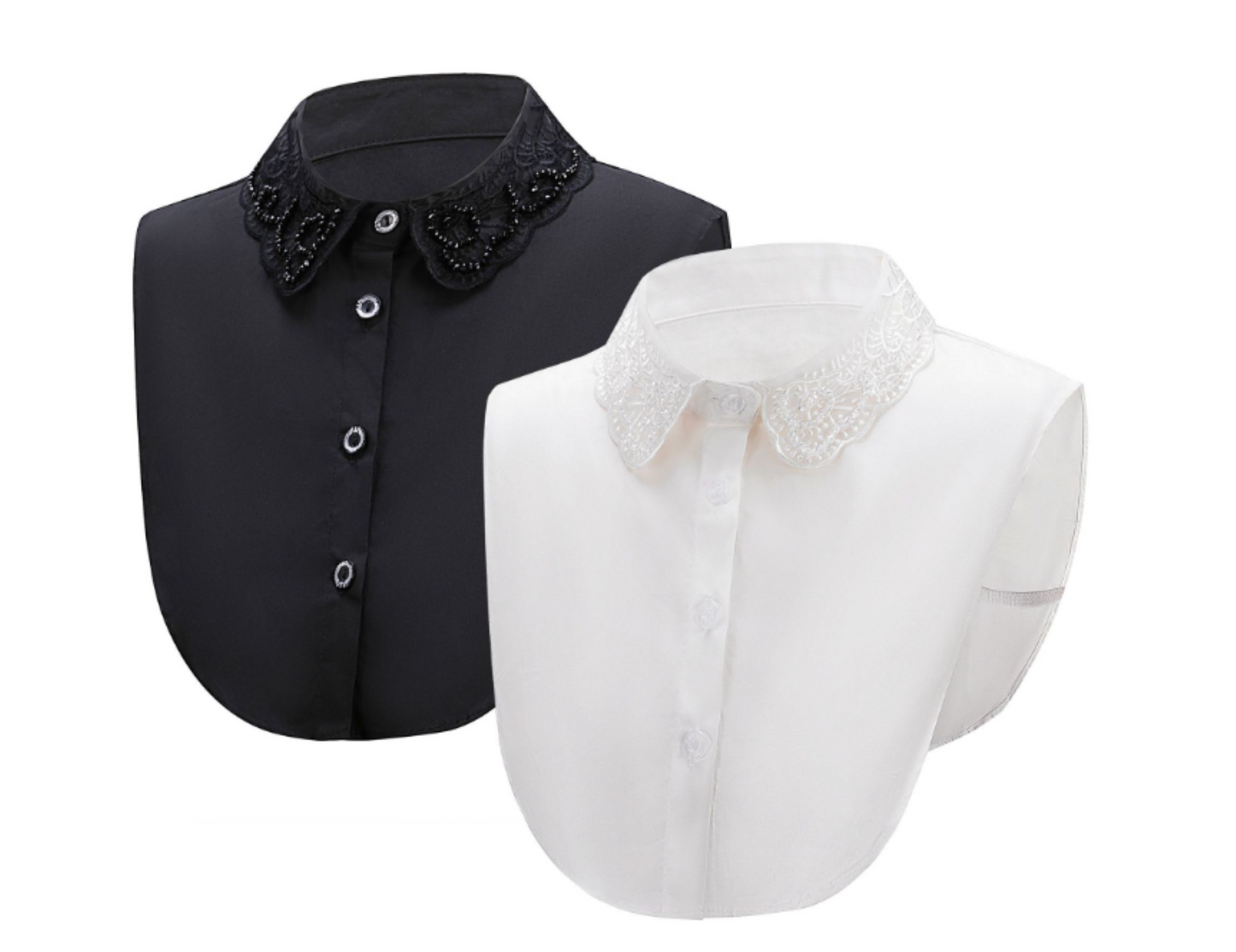 Fake Lace Collar, False Collar, Removable Collar B809(K)