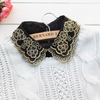 B810 / Black Fake Collar, False Collar, Removable Collar