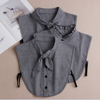B811 / Black Fake Collar, False Collar, Removable Collar