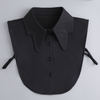 B829 / Black / Fake Collar, False Collar, Removable Collar