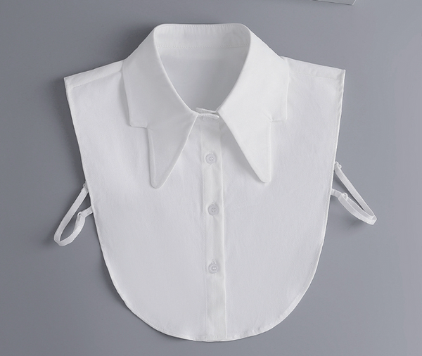 Off White, Black / Fake Collar, False Collar, Removable Collar  B829(K)