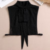 B834 / Black Fake Collar, False Collar, Removable Collar