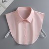B848(W) / XL / Pink / Fake Collar, False Collar, Removable Collar