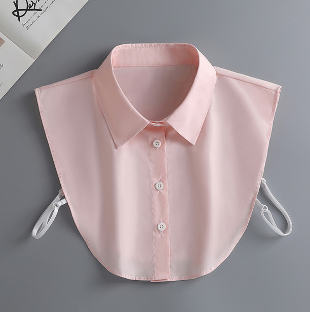 B848(W) / XL / Pink / Fake Collar, False Collar, Removable Collar