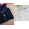 B87(E) Off White, Black / Fake Collar, False Collar, Removable Collar