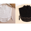 B99 / Off White, Black / Fake Lace Collar