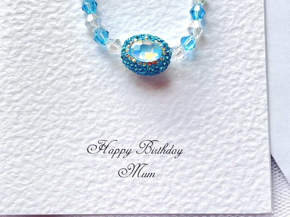 (BC002) Handmade Elastic Bracelet, Birthday Gift