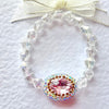 (BC003)  Handmade Elastic Bracelet, Birthday Gift