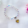 (BC010)  Handmade Elastic Bracelet, Birthday Gift