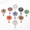 9.7 x 7cm / Large Crystal Brooch BR0084