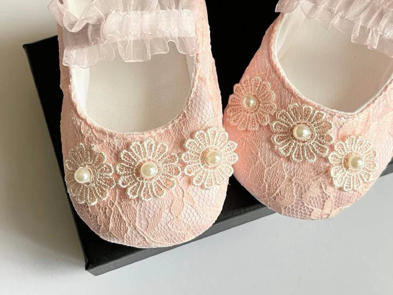 Pink Baby Shoes BS033