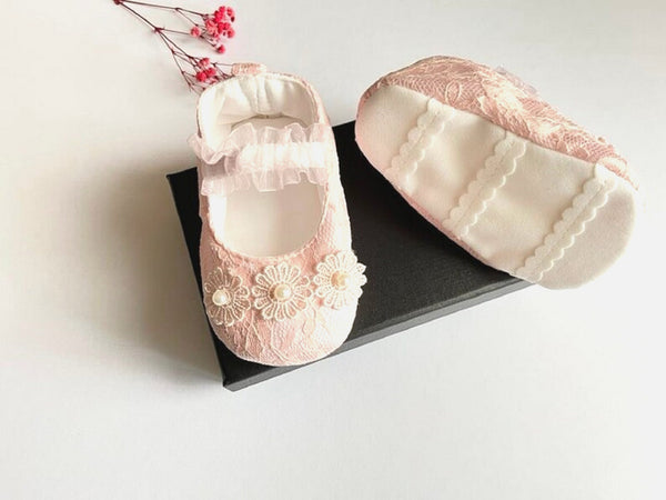 Pink Baby Shoes BS033