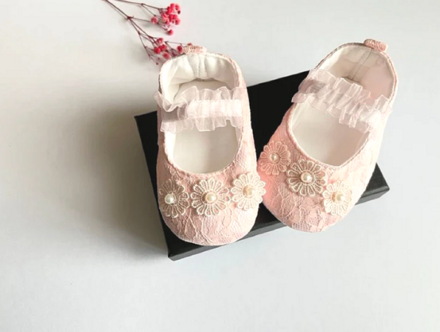 Pink Baby Shoes BS033