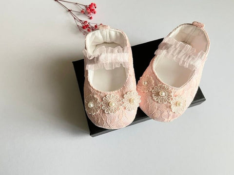 Pink Baby Shoes BS033