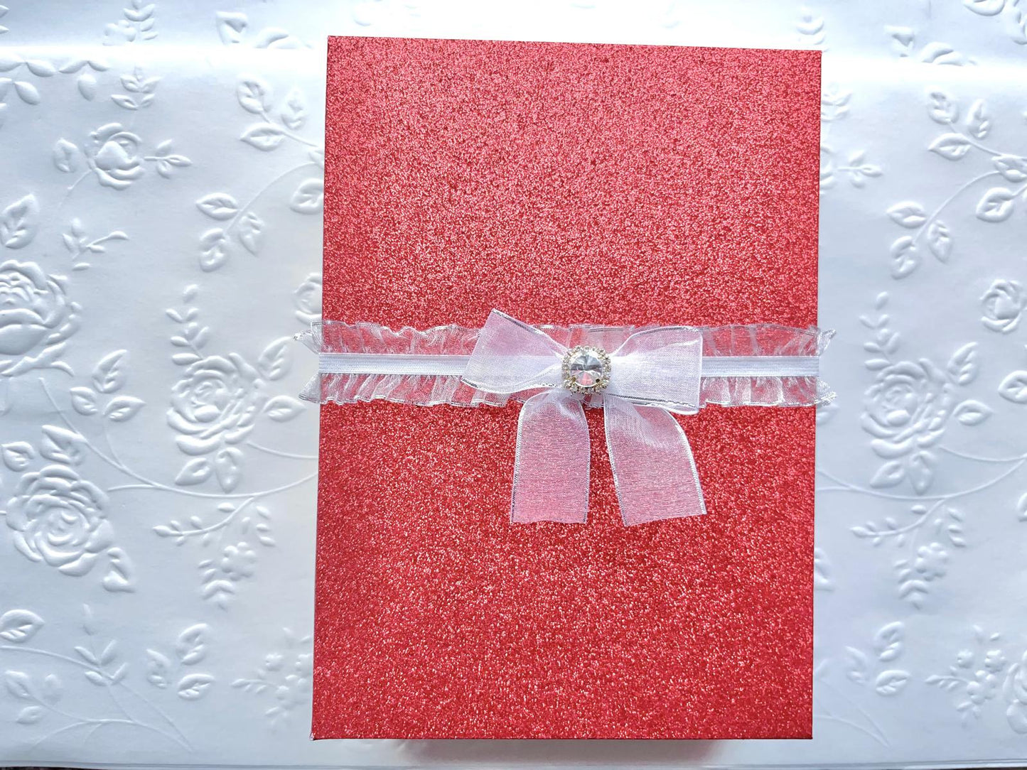 Luxury Handmade Personalised Valentines Day Card, Dried Flower Birthday Card, Greeting Card C003