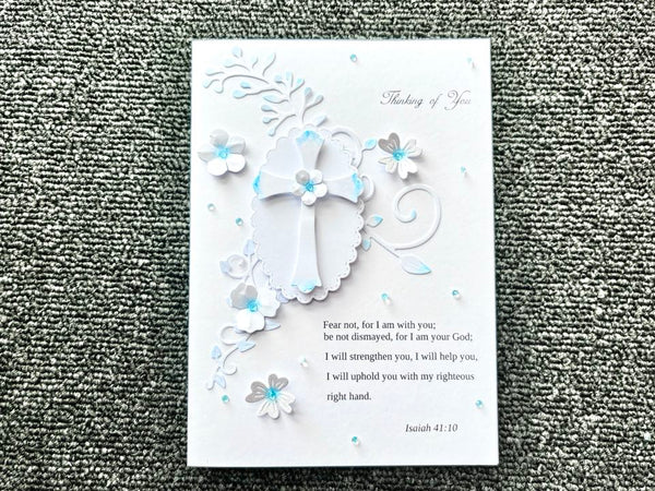 Handmade Personalised Sympathy Card, Thinking of you card, Condolence Card C007