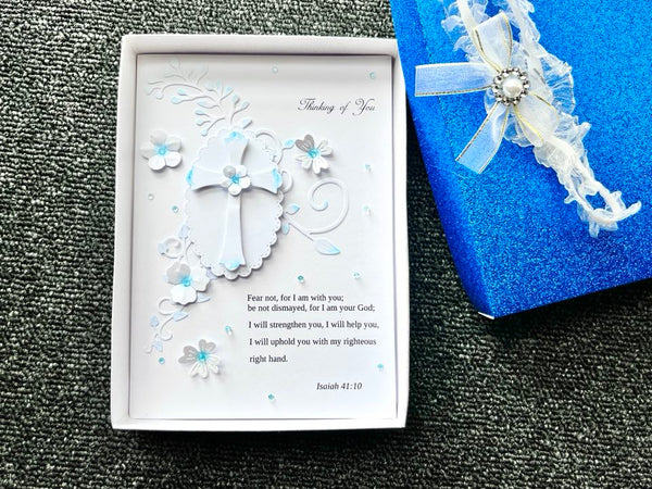 Handmade Personalised Sympathy Card, Thinking of you card, Condolence Card C007