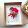 Handmade Personalized Flower Birthday Card | Handcrafted Floral Greeting | Custom Name & Message  C008