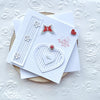 Luxury Personalised Handmade Valentines Day Card with Envelope C017
