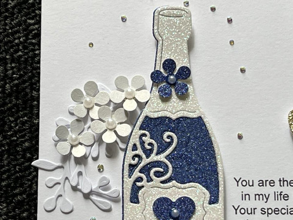 Luxury Personalised Handmade Card C020