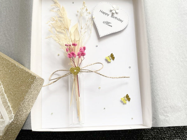 Luxury Handmade Personalised Birthday Card   C021