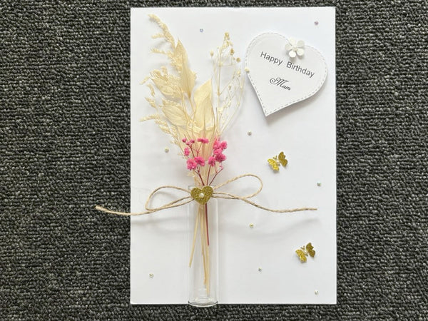 Luxury Handmade Personalised Birthday Card   C021