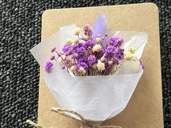Luxury Handmade Preserved Birthday Card  C026