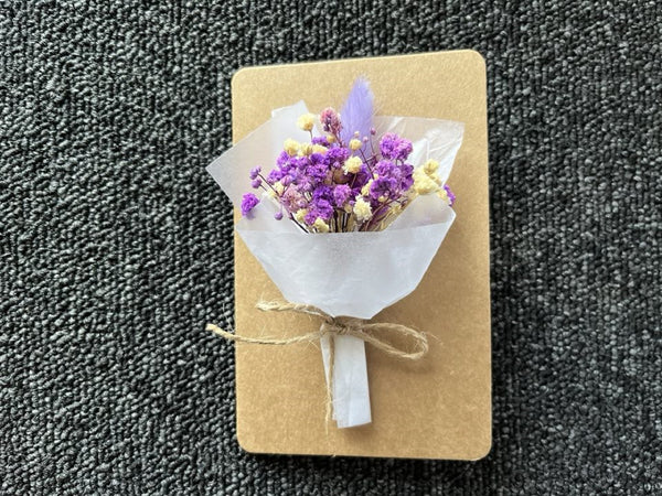 Luxury Handmade Preserved Birthday Card  C026