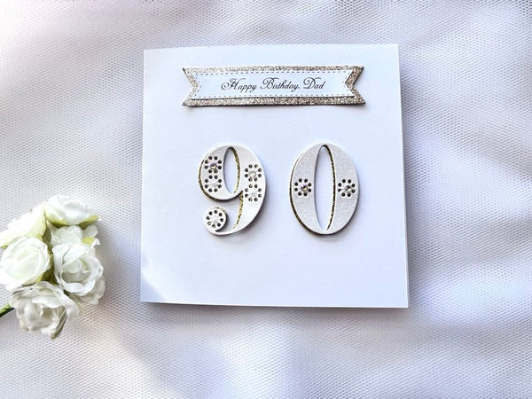 Luxury Personalised Handmade Card C028
