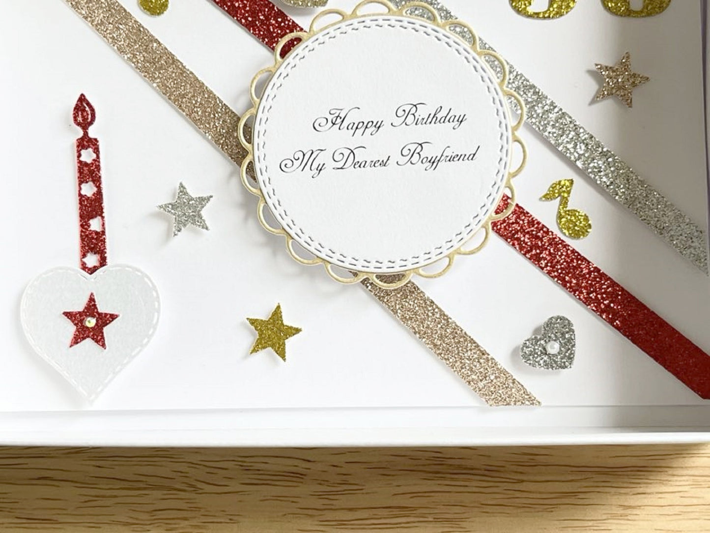 Luxury Handmade 3D Mens Birthday Card  C2000