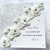 Luxury Personalised Handmade Wedding / Anniversary Card C030