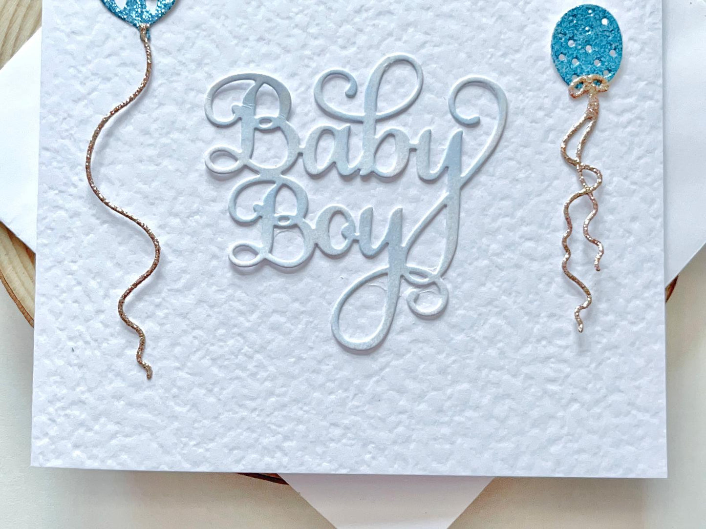 Personalised New Baby Card, Newborn Baby Boy Card  C033