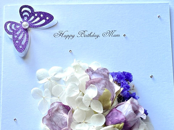 Luxury Handmade Personalised Birthday Card  C043