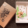Luxury Personalised Preserved Dried Flower Card C069