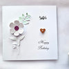 Luxury Handmade Personalised Birthday Card with Envelope C080